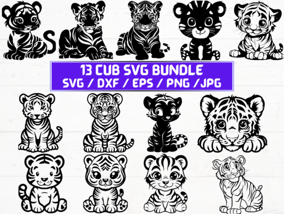Cub SVG File: A Graphic Asset for Modern Design