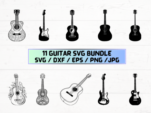 Guitar Silhouette SVG: A Designer’s Real-World Embroidery Review