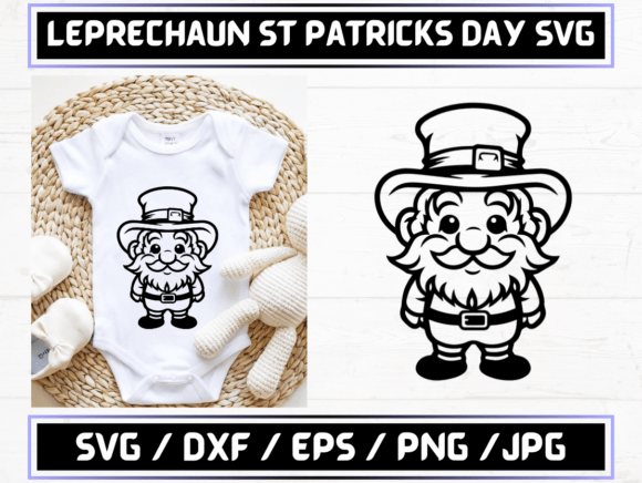 Leprechaun SVG: Crafts & Graphics for Local Branding