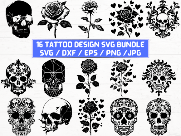 Tattoo Design Laser Cut