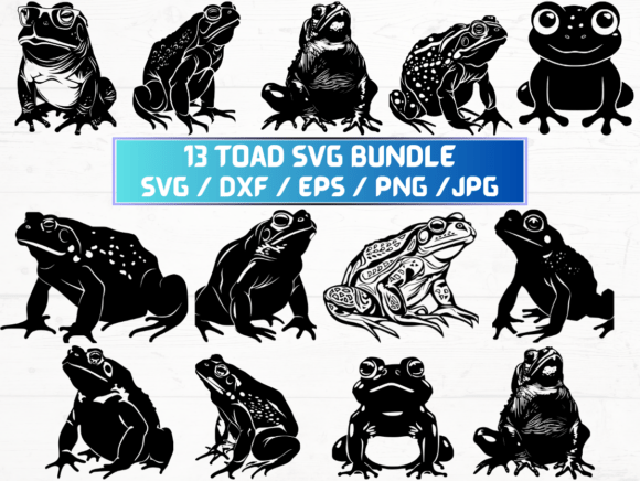 Toad SVG Laser Cut Files
