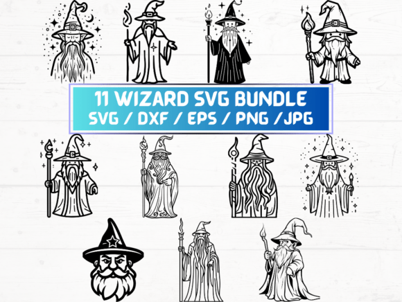 Wizard Laser Engraving Cut Files: A Practical Graphic Asset for Crafts